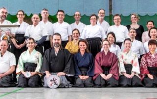 Kyudojo Frankfurt beim Neujahrsschießen 2018